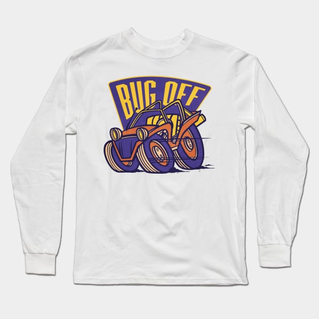 Bug off beach car Long Sleeve T-Shirt by Picasso_design1995